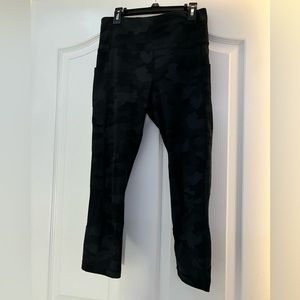Lululemon Fast and Free High Rise crop leggings